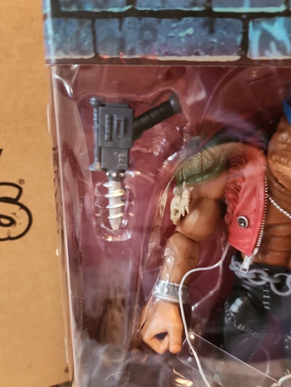 Bebop Teenage MUTANT Ninja  Figurine. Powerhouse Punk Enforcer For The Foot Clan
